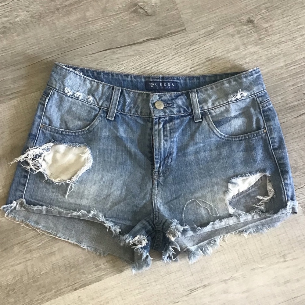 Guess jean shorts